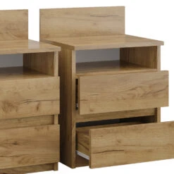 Nachttisch "Monty" Goldkraft Eiche 39.6 X 59.1 Cm 2er Set Vicco -Möbel Store 20230816 m5798 06 ol