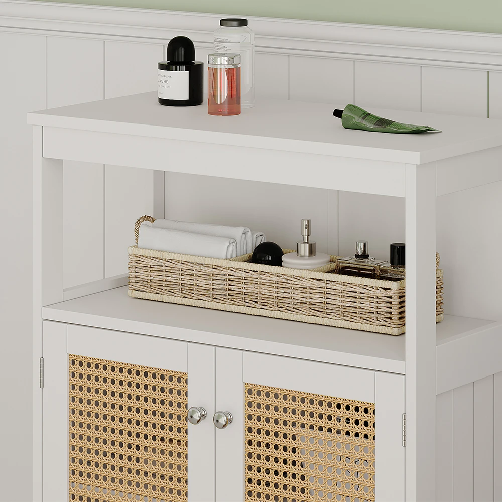 Vicco Midischrank "Rosario", Weiß, 60 X 80 Cm Mit Türen Und Offenem Fach 7 Vicco Midischrank "Rosario", Weiß, 60 X 80 Cm Mit Türen Und Offenem Fach – Bild 5