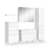 Vicco Badmöbel Set "Sola", Weiß, 4 Teile -Möbel Store 20231103 m6133 01 ol