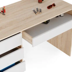 Schminktisch "Sherry" Sonoma/Weiß Vicco -Möbel Store 20231412 m4381 06 ol