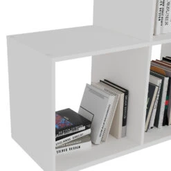 Treppenregal "Theresa" Weiß 104 X 108 Cm 6 Fächer Oskar Store 15 Treppenregal "Theresa" Weiß 104 X 108 Cm 6 Fächer Oskar Store -Möbel Store 20231414 m5533 06 ol