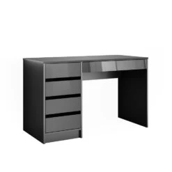 Schminktisch "Sherry" Anthrazit Hochglanz Vicco