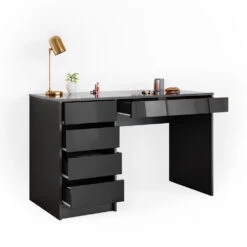 Schminktisch "Sherry" Anthrazit Hochglanz Vicco 16 Schminktisch "Sherry" Anthrazit Hochglanz Vicco -Möbel Store 20231512 m4382 07 ol