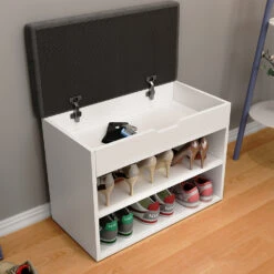 Schuhbank "Titus" Weiß 60 X 45 Cm Mit Auflage Oskar Store 13 Schuhbank "Titus" Weiß 60 X 45 Cm Mit Auflage Oskar Store -Möbel Store 20231614 m5560 05 ol