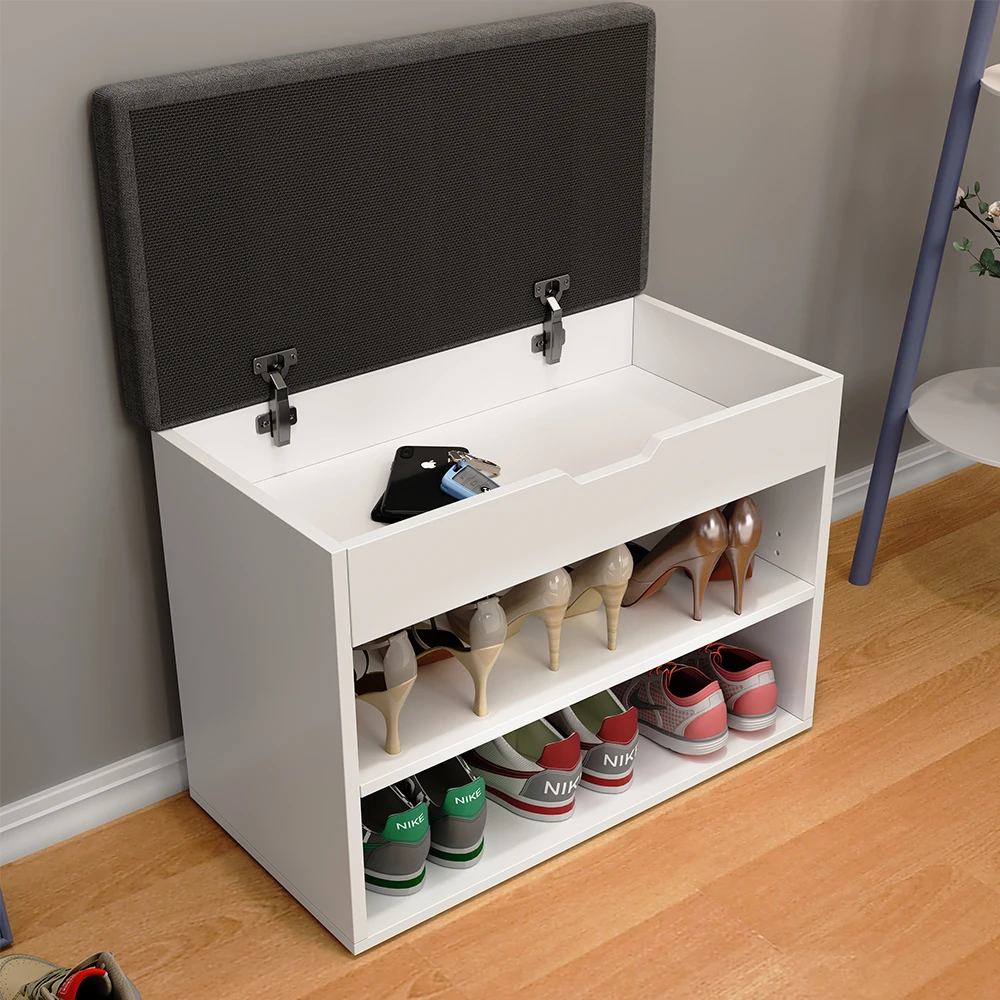 Schuhbank "Titus" Weiß 60 X 45 Cm Mit Auflage Oskar Store 7 Schuhbank "Titus" Weiß 60 X 45 Cm Mit Auflage Oskar Store – Bild 5