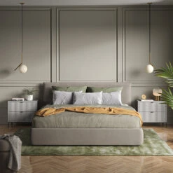 Nachttisch "Eliza" Grau 66 X 60 Cm 2er Set Vicco -Möbel Store 20232405 m5745 2er set 04 ol