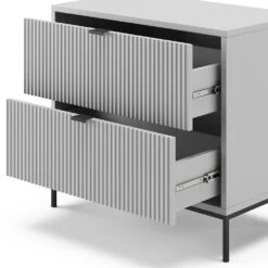 Nachttisch "Eliza" Grau 66 X 60 Cm 2er Set Vicco -Möbel Store 20232405 m5745 2er set 06 ol