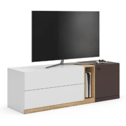 Lowboard "Phönix" Weiß/Braun 170 X 55 Cm Vicco 16 Lowboard "Phönix" Weiß/Braun 170 X 55 Cm Vicco -Möbel Store 20232410 m5514 07 ol