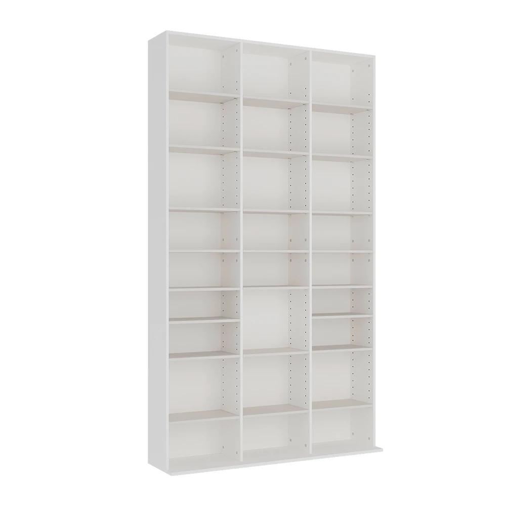 CD Regal "Anna" Weiß 102 X 178 Cm Mit 27 Fächern Oskar Store 3 CD Regal "Anna" Weiß 102 X 178 Cm Mit 27 Fächern Oskar Store