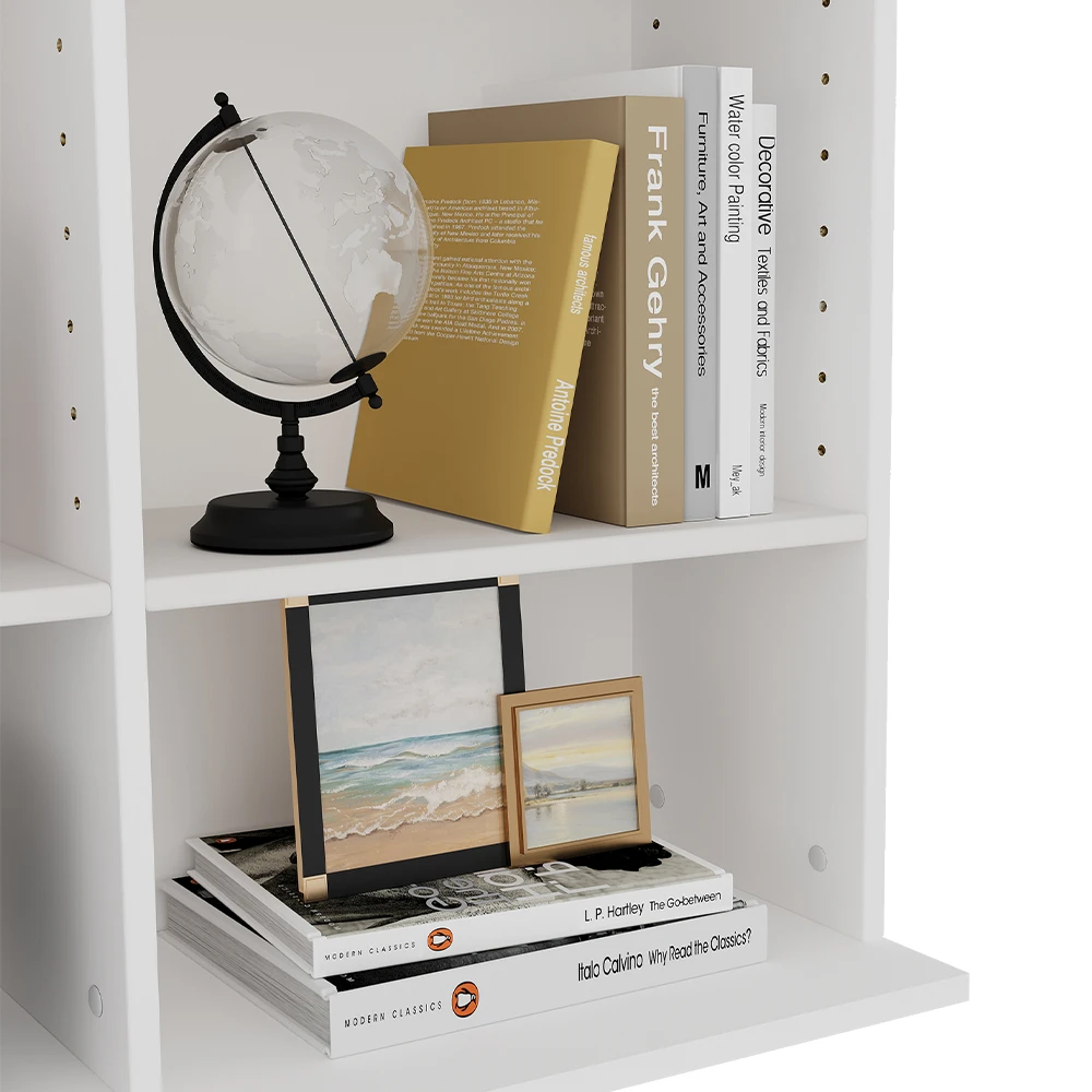 CD Regal "Anna" Weiß 102 X 178 Cm Mit 27 Fächern Oskar Store 8 CD Regal "Anna" Weiß 102 X 178 Cm Mit 27 Fächern Oskar Store – Bild 6