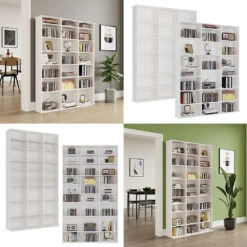 CD Regal "Anna" Weiß 102 X 178 Cm Mit 27 Fächern Oskar Store 17 CD Regal "Anna" Weiß 102 X 178 Cm Mit 27 Fächern Oskar Store -Möbel Store 20233121 m5574 08 ol