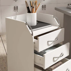 Rollcontainer "Gwendolyn" Weiß 40 X 36 Cm Mit 4 Schubladen Oskar Store -Möbel Store 20233621 m5657 05 ol