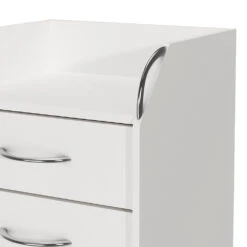 Rollcontainer "Gwendolyn" Weiß 40 X 36 Cm Mit 4 Schubladen Oskar Store -Möbel Store 20233621 m5657 06 ol