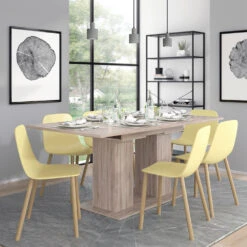 Esstisch "Dix" Sonoma 140 X 90 Cm Vicco -Möbel Store 20233826 m2167 04 ol