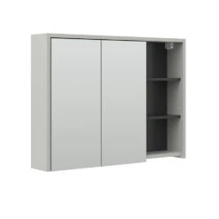 Bad Spiegelschrank "Viola" Grau/Anthrazit 100 X 75 Cm Vicco -Möbel Store 20234510 m5586 01 ol