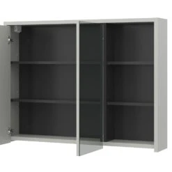 Bad Spiegelschrank "Viola" Grau/Anthrazit 100 X 75 Cm Vicco -Möbel Store 20234510 m5586 06 ol