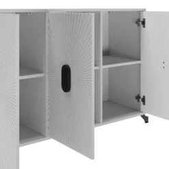 Sideboard "Marokko" Hellgrau 140 X 90 Cm Vicco -Möbel Store 20234513 m5578 06 ol