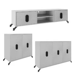 Sideboard "Marokko" Hellgrau 140 X 90 Cm Vicco -Möbel Store 20234513 m5578 08 ol