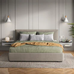 Nachttisch "Axel" Weiß/Schwarz 58.5 X 24 Cm 2er Set Vicco -Möbel Store 20234612 m5729 04 ol