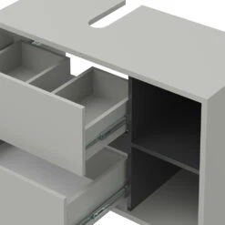 Waschbeckenunterschrank "Viola" Grau/Anthrazit 100 X 60 Cm Vicco 15 Waschbeckenunterschrank "Viola" Grau/Anthrazit 100 X 60 Cm Vicco -Möbel Store 20234810 m5588 06 ol