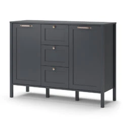 Sideboard "Ewan" Anthrazit 118.6 X 89.9 Cm Vicco