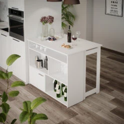 Vicco Bartisch "Dominic", Weiß, 116 X 37 Cm 4x Offene Fächer Und 1x Tür 13 Vicco Bartisch "Dominic", Weiß, 116 X 37 Cm 4x Offene Fächer Und 1x Tür -Möbel Store 20240119 m6286 04 ol