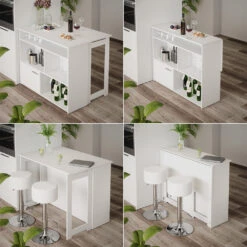 Vicco Bartisch "Dominic", Weiß, 116 X 37 Cm 4x Offene Fächer Und 1x Tür 14 Vicco Bartisch "Dominic", Weiß, 116 X 37 Cm 4x Offene Fächer Und 1x Tür -Möbel Store 20240119 m6286 05 ol