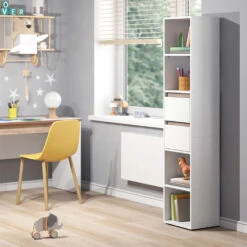 Bücherregal "Robert" Weiß 36 X 171 Cm Vicco -Möbel Store 20240122 m1582 04 ol