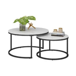 Vicco Couchtisch Set "Montreal", Marmor Weiß, 77 X 40 Cm 2 Teile 16 Vicco Couchtisch Set "Montreal", Marmor Weiß, 77 X 40 Cm 2 Teile -Möbel Store 20240129 m6220 07 ol