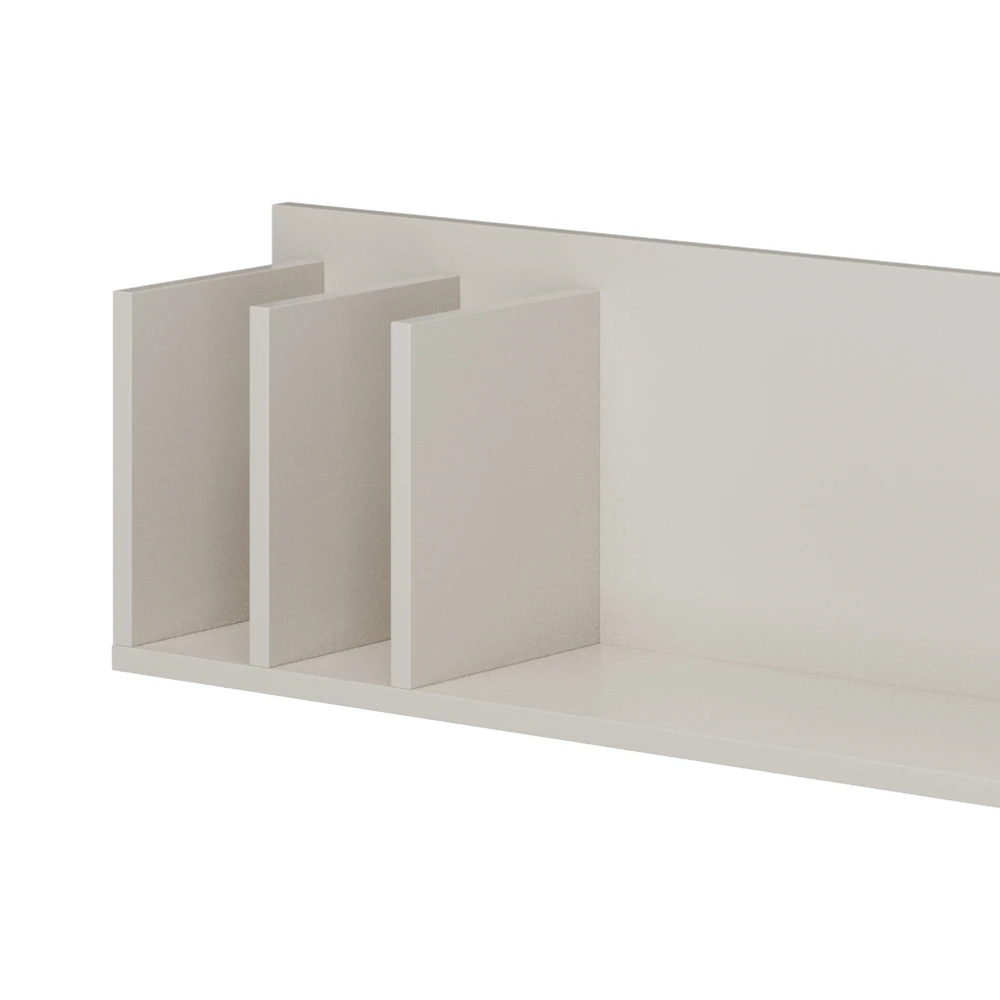 Vicco Wandregal "Aldo", Cashmere, 120 X 30 Cm Offene Fächer 8 Vicco Wandregal "Aldo", Cashmere, 120 X 30 Cm Offene Fächer – Bild 6