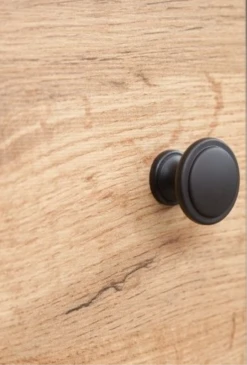 Vitrinenschrank "Lost" Eiche/Schwarz 62 X 193 Cm OK-Living -Möbel Store DS 1281 MBO 4