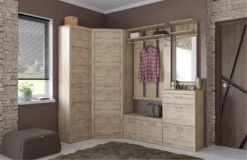 Sideboard "Oswald" Eiche 80 X 81 Cm OK-Living 10 Sideboard "Oswald" Eiche 80 X 81 Cm OK-Living -Möbel Store DS 1425 MBO 3