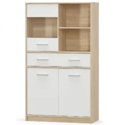 Sideboard "Tipo" Sonoma/Weiß 83 X 145 Cm OK-Living