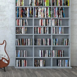 CD Regal "Jukebox" Beton 102 X 178 Cm Vicco -Möbel Store m1015 05 ol