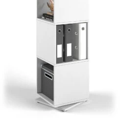 Drehregal Weiß 35 X 142 Cm Vicco 14 Drehregal Weiß 35 X 142 Cm Vicco -Möbel Store m1062 06 ol