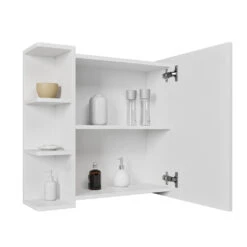 Bad Spiegelschrank "Fynn" Weiß 62 X 64 Cm Vicco -Möbel Store m1173 07 ol