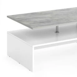 Couchtisch "Amato" Beton/Weiß 90 X 42 Cm Vicco -Möbel Store m1195 06 ol