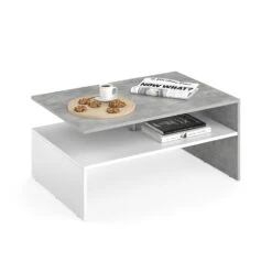 Couchtisch "Amato" Beton/Weiß 90 X 42 Cm Vicco -Möbel Store m1195 07 ol