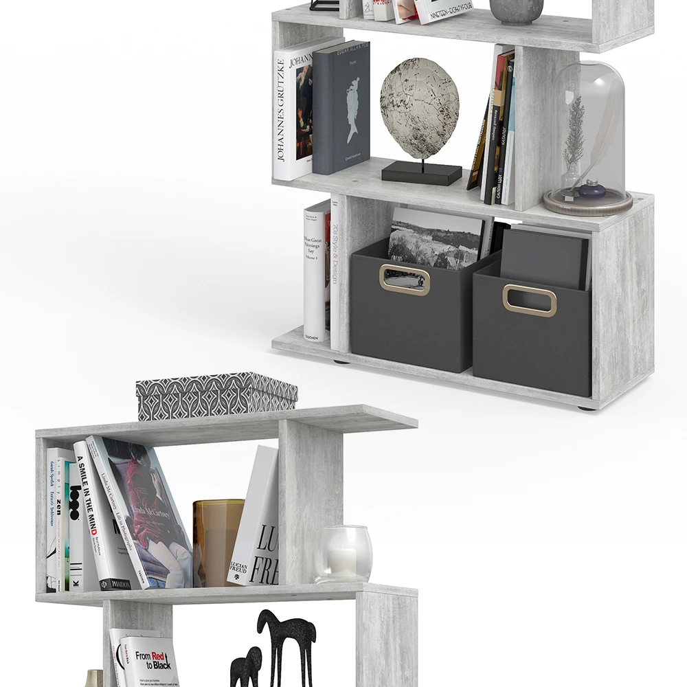 Raumteiler "Levio" Beton 70 X 196.1 Cm Vicco 8 Raumteiler "Levio" Beton 70 X 196.1 Cm Vicco – Bild 6