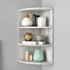 Eckregal "Ecki" Beton 30 X 60 Cm Vicco 13 Eckregal "Ecki" Beton 30 X 60 Cm Vicco -Möbel Store m1267 05 ol