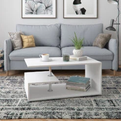 Couchtisch "Guillermo" Weiß 91 X 41 Cm Vicco 11 Couchtisch "Guillermo" Weiß 91 X 41 Cm Vicco -Möbel Store m1490 04 ol