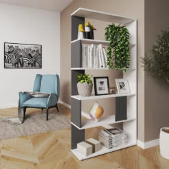 Raumteiler Anthrazit 80 X 163 Cm Vicco 12 Raumteiler Anthrazit 80 X 163 Cm Vicco -Möbel Store m1502 04 ol