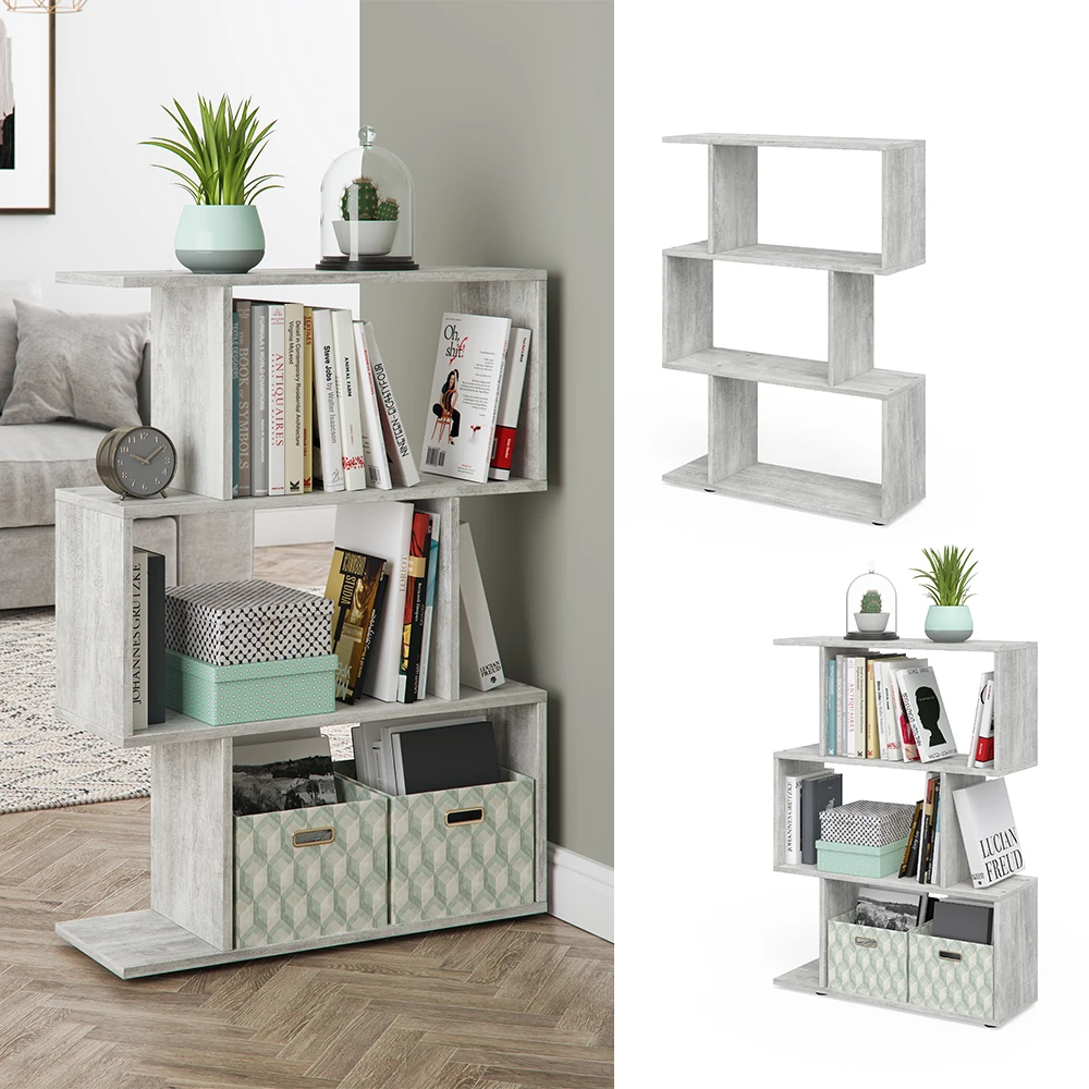 Raumteiler "Levio" Beton 70 X 100 Cm Vicco 4 Raumteiler "Levio" Beton 70 X 100 Cm Vicco – Bild 2