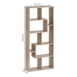 Raumteiler "Noa" Sonoma 160.6 X 67 Cm Vicco -Möbel Store m1577 03 ol