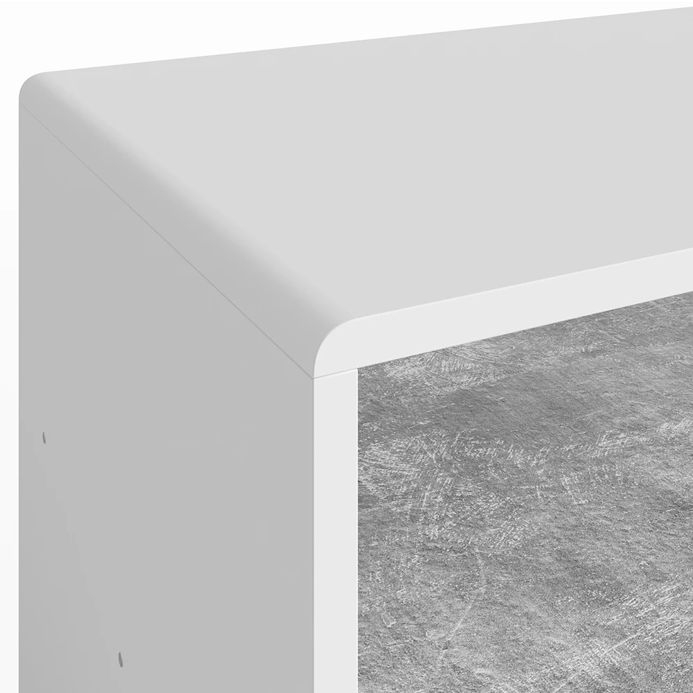 Couchtisch Weiß/Beton 99 X 40 Cm Vicco 8 Couchtisch Weiß/Beton 99 X 40 Cm Vicco – Bild 6