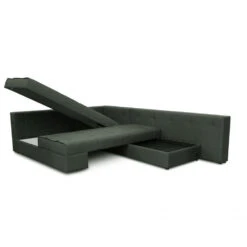 Sofa L Form "Milton" Grau 300 X 200 Cm Linke Ecke Vitalispa 12 Sofa L Form "Milton" Grau 300 X 200 Cm Linke Ecke Vitalispa -Möbel Store m1763 07 ol