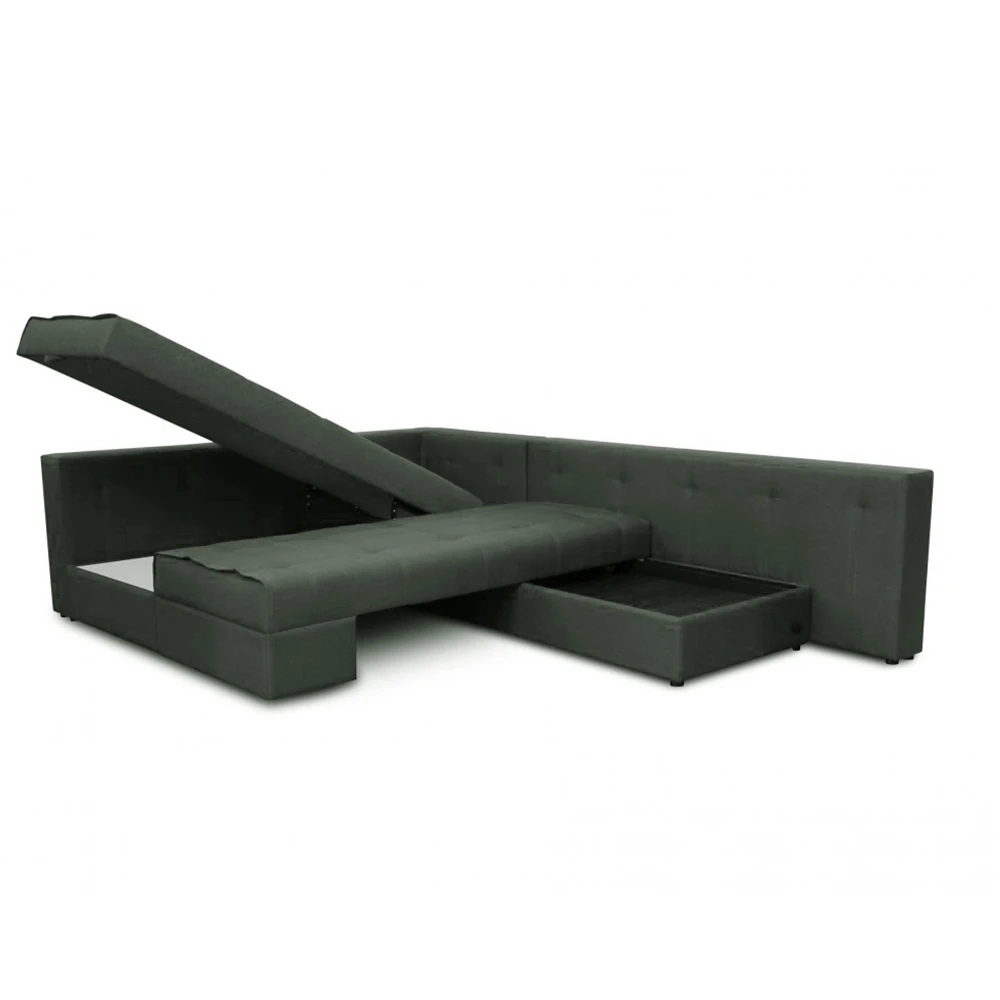 Sofa L Form "Milton" Grau 300 X 200 Cm Linke Ecke Vitalispa 7 Sofa L Form "Milton" Grau 300 X 200 Cm Linke Ecke Vitalispa – Bild 5