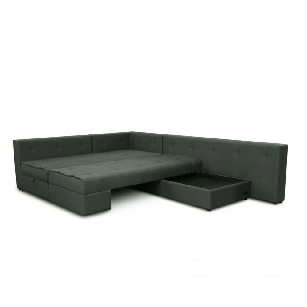 Sofa L Form "Milton" Grau 300 X 200 Cm Linke Ecke Vitalispa 8 Sofa L Form "Milton" Grau 300 X 200 Cm Linke Ecke Vitalispa – Bild 6