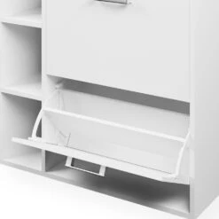 Schuhkipper "Orlando" Weiß 80 X 90 Cm Vicco 14 Schuhkipper "Orlando" Weiß 80 X 90 Cm Vicco -Möbel Store m1811 06 ol