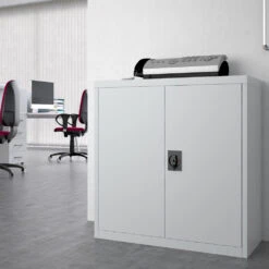 Metallschrank Grau 85 X 90 Cm Vicco -Möbel Store m181 05 ol